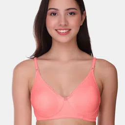 POOJA RAGENEE Womens Full Coverage Non Padded Mould Cotton Bra (MQ3057_1P_BPK_28B)-picture-31