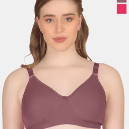 POOJA RAGENEE Pack Of 2 Full Coverage Anti Odour All Day Comfort Cotton Everyday Bras-picture-53