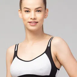 Apraa & Parma Colourblocked Full Coverage Non Padded Organic Super Support Sports Bra-picture-41