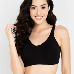 Clovia Black Full Coverage Cotton Bra With All Day Comfort-picture-39