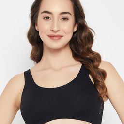 Clovia Non-Padded Non-Wired Full Cup Cotton Beginners T-shirt Bra BB0051A1326-image-52
