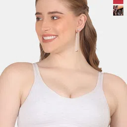POOJA RAGENEE Pack Of 3 Cotton Workout Bra Full Coverage Non Padded All Day Comfort-16