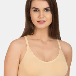 Tweens Full Coverage Non-Padded Beginners Slip-on Workout Sports Bra-picture-7