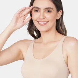 Jockey Stretch Slip On Crop Top With Stayfresh Treatment-1550-image-55