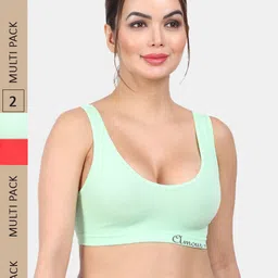 Amour Secret Pack Of 2 Lightly Padded Non-Wired All Day Comfort Bra-19
