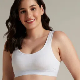 Amante Non Padded Non-Wired Easy Slip-On Cami Bra-picture-3