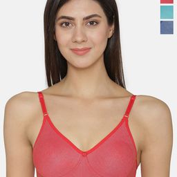 DressBerry Women Pack Of 3 Full Coverage T-shirt Bra-picture-22