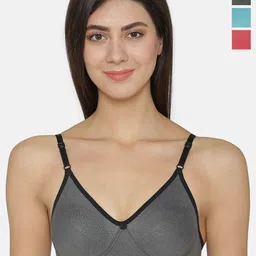 DressBerry Women Pack Of 3 Full Coverage T-shirt Bra-25