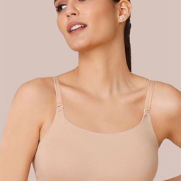 Nykd Pack of 2 Medium Coverage Cotton Easy Breezy Slip on Bra with All Day Comfort image 2