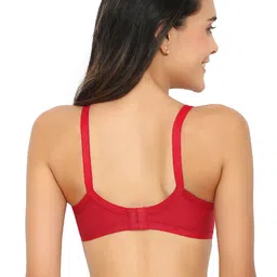 Aimly Pack Of 2 Seamless Non-Padded Non-Wired Cotton T-Shirt Bra With All Day Comfort image 2
