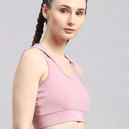 rock.it Full Coverage Non-Wired Hooded Seamless Workout Bra With 360 Degree Support image 2