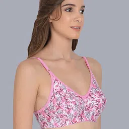 mod & shy Floral Printed Full Coverage Non Padded Everyday Bra- All Day Comfort image 2