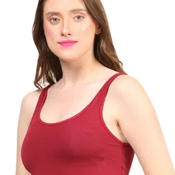 MYSHA Full Coverage Non Padded Non-Wired Dri Fit Sports Bra With All Day Comfort image 4