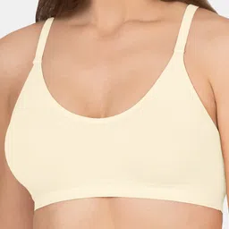 Tweens Full Coverage Non-Padded Beginners Slip-on Workout Sports Bra image 4