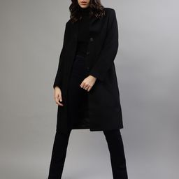 GANT Notched Lapel Collar Single-Breasted Overcoat-picture-33