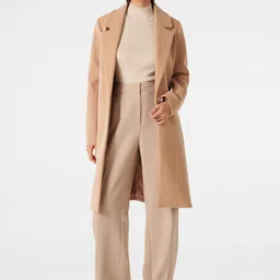 Forever New Single Breasted Notched Lapel Collar Overcoat-35