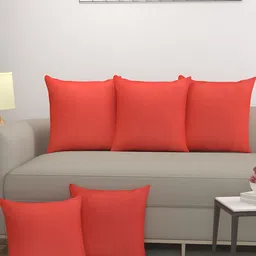 BIGGER FISH Maroon 5 Pieces Square Cushion Covers-image-99