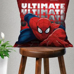 Marvel Red & Blue Spiderman Square Cushion Covers-image-81