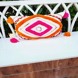 THROWPILLOW White Embroidered Rectangle Cushion Covers-image-13