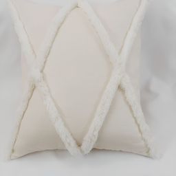 THROWPILLOW Off White Square Cushion Covers-image-113