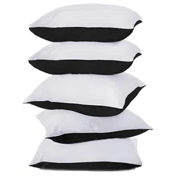 BIRD WING Black Square Cotton Cushion Covers-picture-25