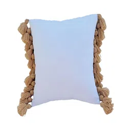 THROWPILLOW Off White & Tan Square Cushion Covers-image-45