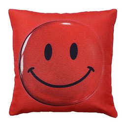 Kuber Industries 5 Pieces Red & Black Abstract Printed Square Cushion Covers image 4