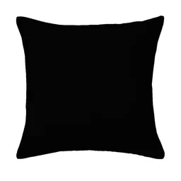 HOUZZCODE Blue & Black Set of 2 Abstract Square Cushion Covers image 3
