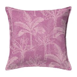 HOUZZCODE Pink & Beige Set of 2 Abstract Square Cushion Covers image 4