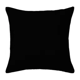 HOUZZCODE Rust & Black Set of 2 Abstract Square Cushion Covers image 2