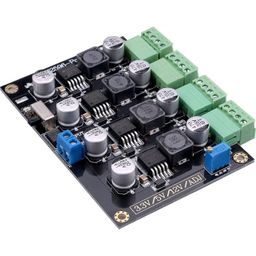 LM2596 4-Way Buck Converter DC-DC 5V-40V to 3.3V/5V/12V DC-DC Step Down Voltage Regulator Converter 3A Adjustable Volt Transformer Board Power Supply Module - RS1888LM2596 4-Way Buck Converter DC-DC 5V-40V to 3.3V/5V/12V DC-DC Step Down Voltage Regulator Converter 3A Adjustable Volt Transformer Board Power Supply Module - RS1888 image 5