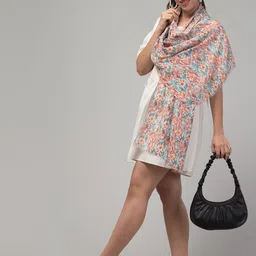 J Style Abstract Printed Scarf-40