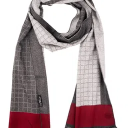 The Tie Hub Men Wool Checked Scarf-image-94