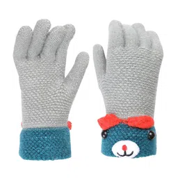 FabSeasons Kids Patterned Winter Gloves-image-54