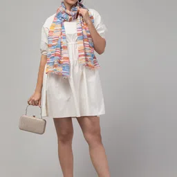 J Style Abstract Printed Scarf-picture-23