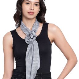 Mali Fionna Floral Printed Cotton Scarf-51