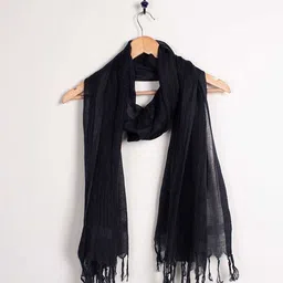Kastner Women Cotton Tasselled Scarf-44