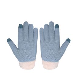 LOOM LEGACY Women Knitted Design Winter Acrylic Woollen Hand Gloves-image-57