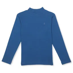 Gini and Jony Girls Mock Collar Cotton Pullover-picture-14