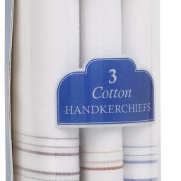 BodyCare Mens Handkerchief Pack Of 3-White ["White"] Handkerchief-image-84