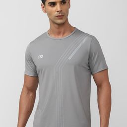 Peter England Casuals Striped Knitted T-Shirt-picture-44