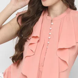 Taurus Flutter Sleeves Top image 2