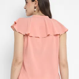 Taurus Flutter Sleeves Top image 4