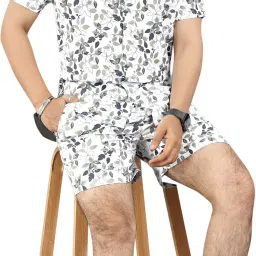 Men Night Suit Set Multicolor Printed-image-112