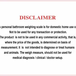 Healthgenie Digital Weight Machine Thick Tempered Glass LCD Display With 3 Years Warranty Weighing Scale image 5
