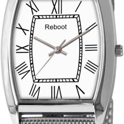 Festive Special 123 Chuna White Roman Figure Dial With Square Hands Analog Watch - For Men RBT3175-WH-SLVR-ANLG-MEN_123Chun-image-70
