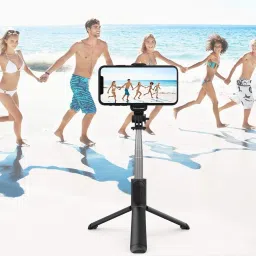 NKL Perfect Selfie Stick Extendable with Bluetooth Remote, Lightweight_101 Bluetooth Selfie Stick-image-68