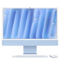 Apple iMac 24 Inch 4.5K Retina Display 2024 (16GB, 256GB, M4 Chip, macOS Sequoia, Blue)-27
