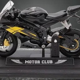 Alloy Motorbike Toy, Balck Alloy Motorcycle Model, High Simulation Toy-picture-12