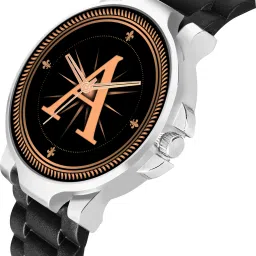 prathsy Analog Watch - For Men ALPHA-A-3K-SIL-BK-CDBLK-2 image 3